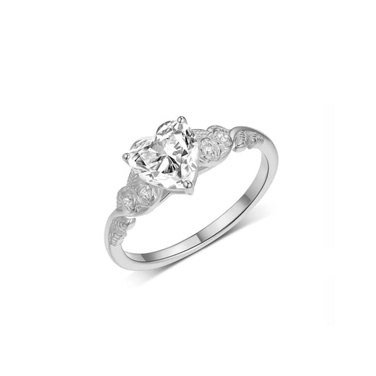 Radiant Heart Ring