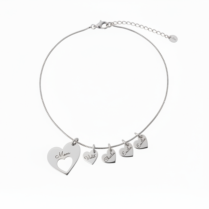 Love Heart Personalized Necklace