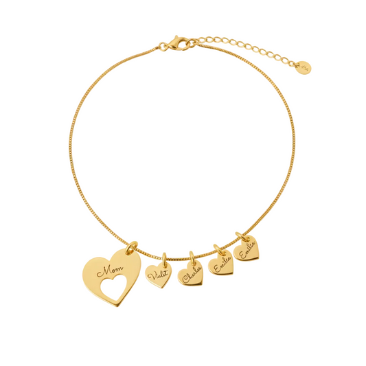 Love Heart Personalized Necklace