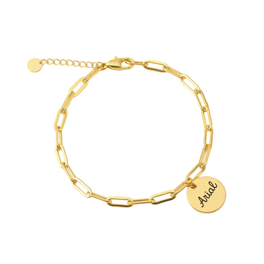 Round Name Bracelet
