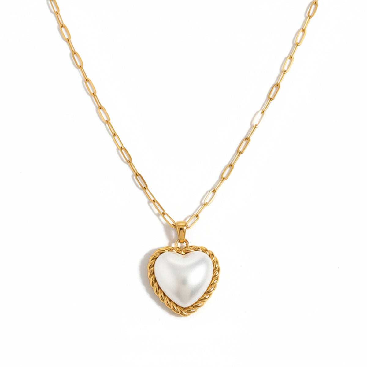 Pearl Heart Exquisite Necklace