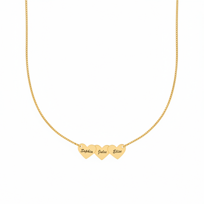 Heart Interlocking Necklace