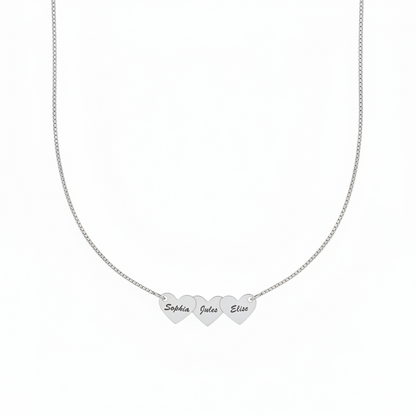 Heart Interlocking Necklace