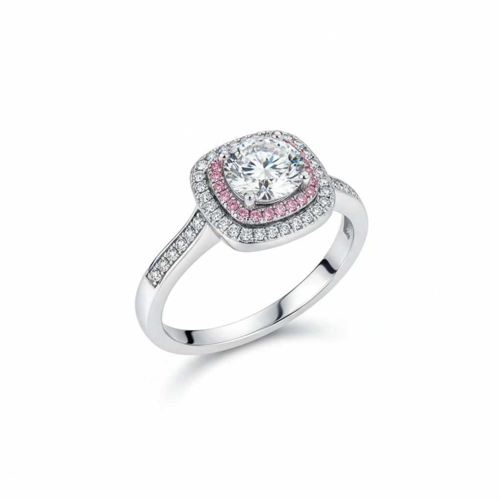 LunaGlow Moissanite Ring