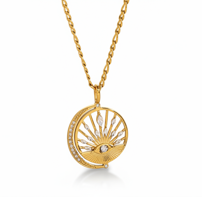Eclipse Eye Necklace