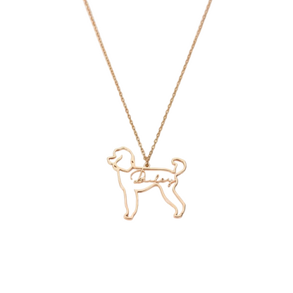 Dog Name Necklace