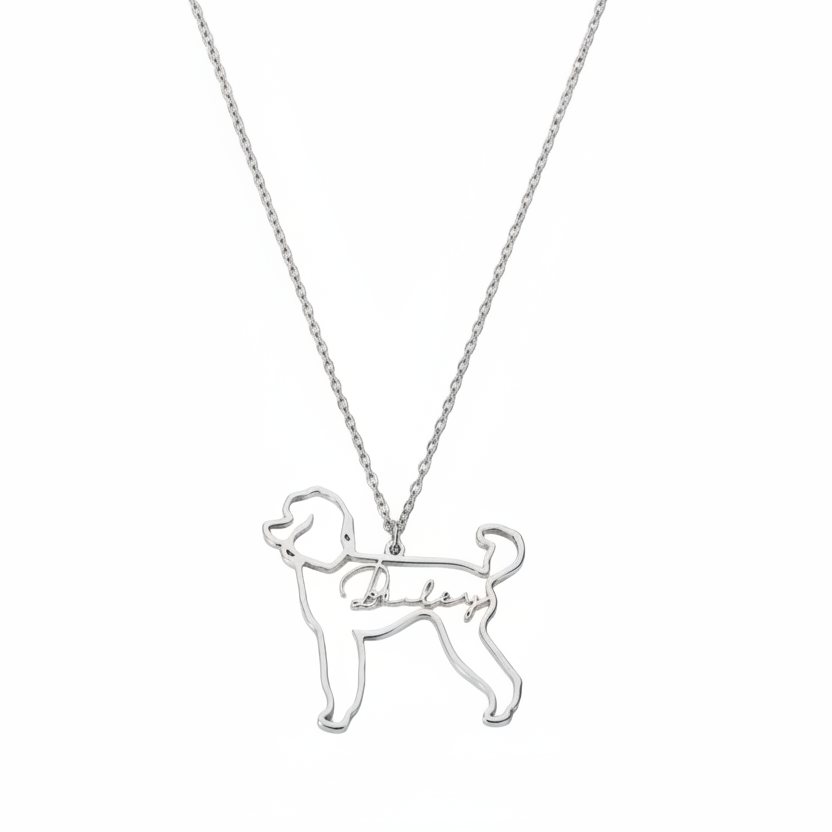 Dog Name Necklace