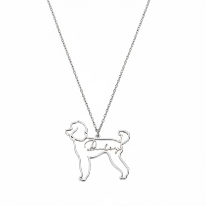 Dog Name Necklace